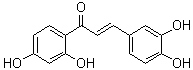 structure of CAS# 21849-70-7, 2',3,4,4'-Tetrahydroxychalcone;2',4',3,4-Tetrahydroxychalcone; 3,4,2',4'-Tetrahydroxychalcone; NSC 652892