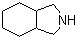 结构式 CAS# 21850-12-4, 顺式-全氢异吲哚
