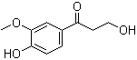 3,4'-Dihydroxy-3'-methoxypropiophenone molecular structure (CAS 2196-18-1)