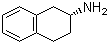结构式 CAS# 21966-60-9, (R)-1,2,3,4-四氢-2-萘胺