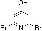 2,6-Dibromopyridin-4-ol molecular structure (CAS 220616-68-2)
