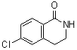 6-Chloro-3,4-dihydroisoquinolin-1(2H)-one molecular structure (CAS 22246-02-2)