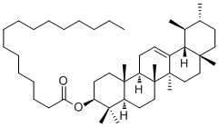 alpha-Amyrin palmitate molecular structure (CAS 22255-10-3)