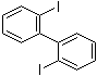 结构式 CAS# 2236-52-4, 2,2'-二碘联苯