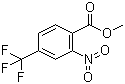 structure of CAS# 228418-45-9, Methyl 2-nitro-4-trifluoromethylbenzoate;2-Nitro-4-trifluoromethylbenzoic acid methyl ester