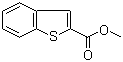 结构式 CAS# 22913-24-2, 苯并[b]噻吩-2-甲酸甲酯