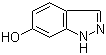 结构式 CAS# 23244-88-4, 6-羟基吲唑; 6-羟基-1H-吲唑