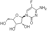 5-Fluorocytidine molecular structure (CAS 2341-22-2)
