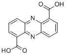 结构式 CAS# 23462-25-1, 吩嗪-1,6-二甲酸