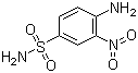 4-Amino-3-nitrobenzenesulfonamide molecular structure (CAS 2360-19-2)