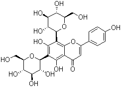 Vicenin-2 molecular structure (CAS 23666-13-9)