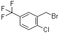 2-Chloro-5-(trifluoromethyl)benzyl bromide molecular structure (CAS 237761-77-2)