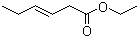 结构式 CAS# 2396-83-0, 3-己烯酸乙酯
