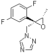 structure of CAS# 241479-73-2, 1-[[(2R,3S)-2-(2,5-Difluorophenyl)-3-methyloxiranyl]methyl]-1H-1,2,4-triazole;(2R,3S)-2-(2,5-Difluorophenyl)-3-methyl-[(1H-1,2,4-triazol-1-yl)methyl]oxirane
