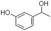 structure of CAS# 2415-09-0, 3-(1-Hydroxyethyl)phenol;1-(3-Hydroxyphenyl)ethanol