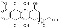 Adriamycinone molecular structure (CAS 24385-10-2)