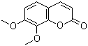 Daphnetin dimethyl ether molecular structure (CAS 2445-80-9)
