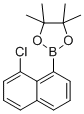 结构式 CAS# 2454397-84-1, 2-(8-氯萘-1-基)-4,4,5,5-四甲基-1,3,2-二氧硼杂环戊烷