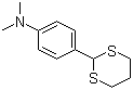 2-[4-(Dimethylamino)phenyl]-1,3-dithiane molecular structure (CAS 24588-75-8)