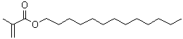 十三烷基甲基丙烯酸酯分子结构 (CAS 2495-25-2)