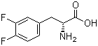 structure of CAS# 249648-08-6, 3,4-Difluoro-D-phenylalanine