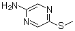 结构式 CAS# 251549-38-9, 5-(甲硫基)-2-氨基吡嗪