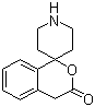 结构式 CAS# 252002-14-5, 螺[1H-2-苯并吡喃-1,4'-哌啶]-3(4H)-酮