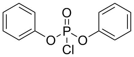 Diphenyl chlorophosphate molecular structure (CAS 2524-64-3)
