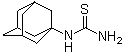 结构式 CAS# 25444-82-0, 1-(1-金刚烷基)硫脲