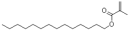 structure of CAS# 2549-53-3, Myristyl methacrylate;Tetradecyl methacrylate