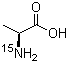 L-Alanine-15N molecular structure (CAS 25713-23-9)