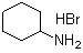 结构式 CAS# 26227-54-3, 环己胺氢溴酸盐; 环己胺溴氢酸盐