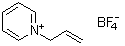 1-Allylpyridinium tetrafluoroborate molecular structure (CAS 2707-80-4)