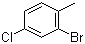 结构式 CAS# 27139-97-5, 2-溴-4-氯甲苯