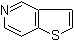 结构式 CAS# 272-14-0, 噻吩并[3,2-c]吡啶