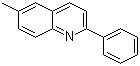 结构式 CAS# 27356-46-3, 2-苯基-6-甲基喹啉