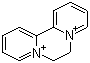 Diquat ion molecular structure (CAS 2764-72-9)