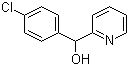 4-Chlorophenyl-2-pyridinylmethanol molecular structure (CAS 27652-89-7)
