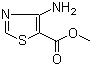 structure of CAS# 278183-10-1, 4-Amino-5-thiazolecarboxylic acid methyl ester;Methyl 4-amino-1,3-thiazole-5-carboxylate; Methyl 4-aminothiazole-5-carboxylate