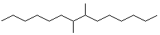 7,8-二甲基十四烷分子结构 (CAS 2801-86-7)