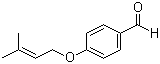 4'-(3-Methyl-2-butyenyloxy)benzaldehyde molecular structure (CAS 28090-12-2)