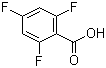2,4,6-Trifluorobenzoic acid molecular structure (CAS 28314-80-9)