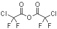 Chlorodifluoroacetic anhydride molecular structure (CAS 2834-23-3)