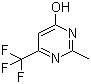 2-Methyl-6-(trifluoromethyl)-4(3H)-pyrimidinone molecular structure (CAS 2836-44-4)