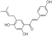 Bavachalcone molecular structure (CAS 28448-85-3)
