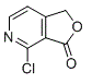4-Chlorofuro[3,4-c]pyridin-3(1H)-one molecular structure (CAS 285991-64-2)