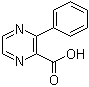 结构式 CAS# 2881-85-8, 3-苯基吡嗪-2-羧酸