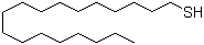 Octadecanethiol molecular structure (CAS 2885-00-9)