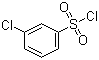 3-Chlorobenzenesulfonyl chloride molecular structure (CAS 2888-06-4)