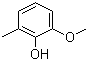 2-Methoxy-6-methylphenol molecular structure (CAS 2896-67-5)
